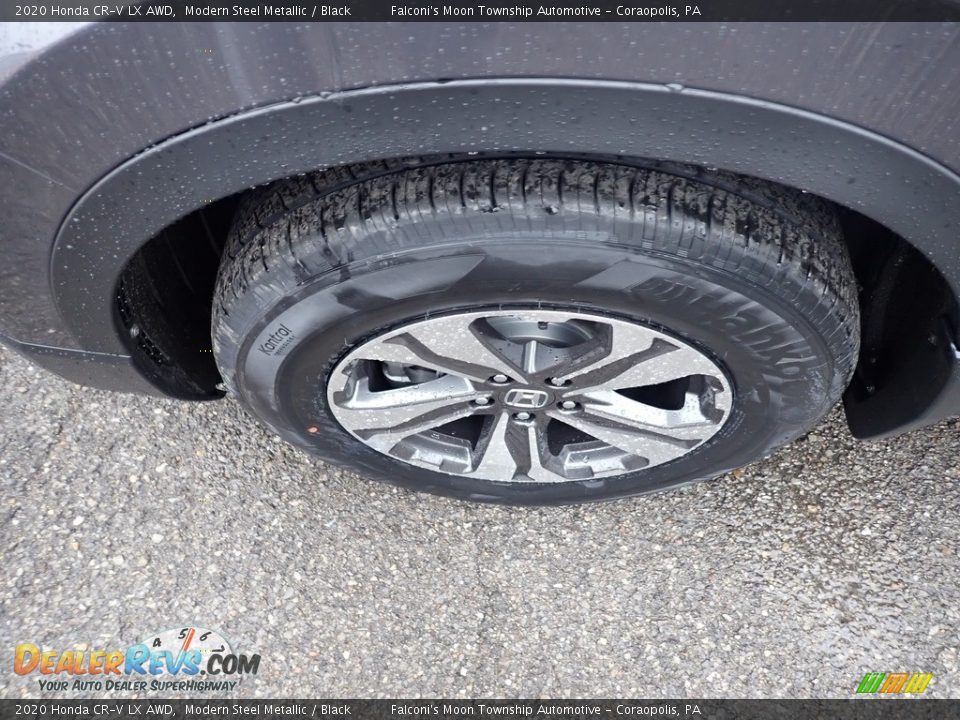 2020 Honda CR-V LX AWD Modern Steel Metallic / Black Photo #7