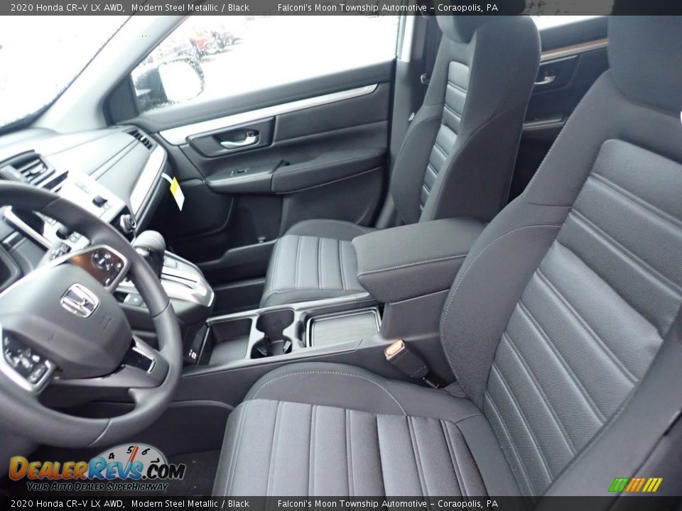 2020 Honda CR-V LX AWD Modern Steel Metallic / Black Photo #8
