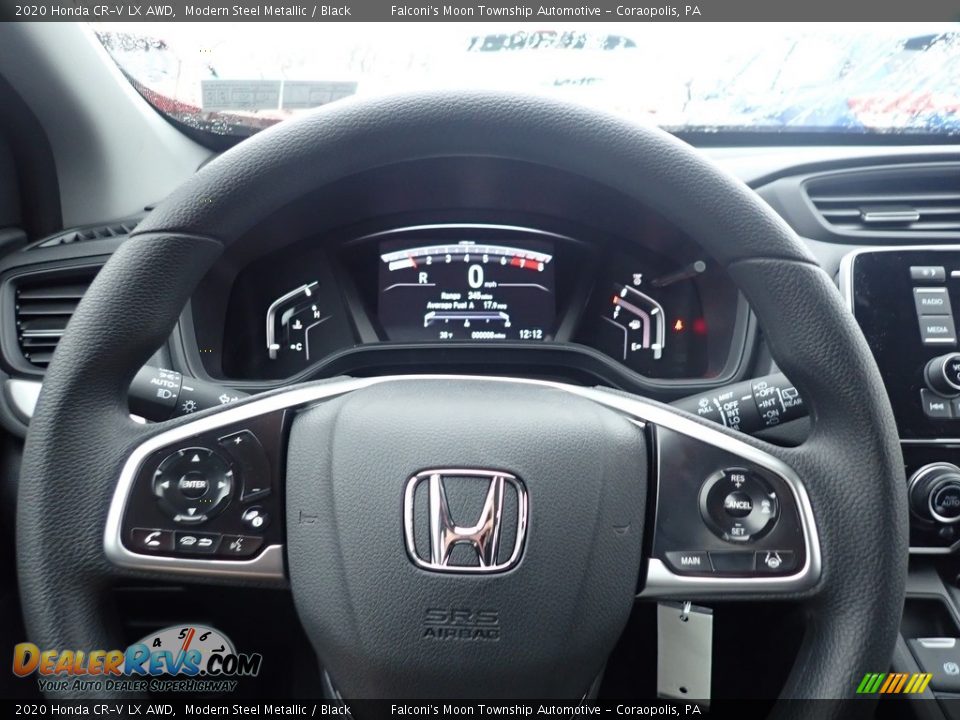 2020 Honda CR-V LX AWD Modern Steel Metallic / Black Photo #15