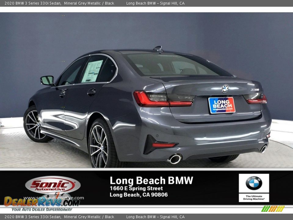 2020 BMW 3 Series 330i Sedan Mineral Grey Metallic / Black Photo #2