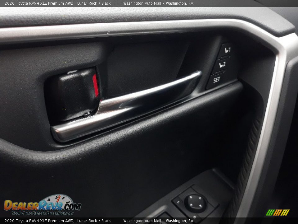 2020 Toyota RAV4 XLE Premium AWD Lunar Rock / Black Photo #8