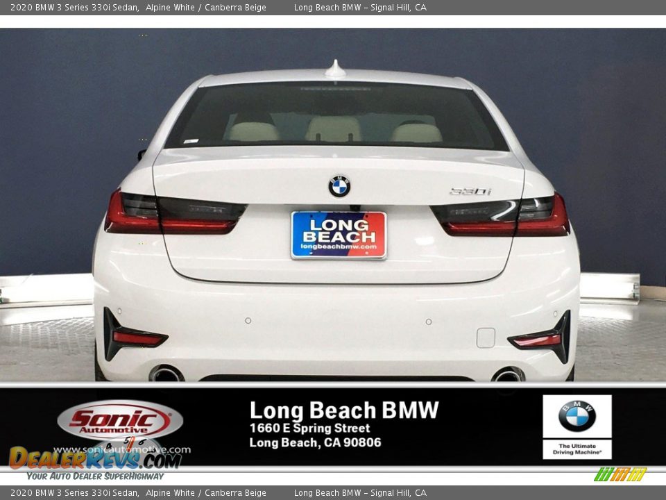 2020 BMW 3 Series 330i Sedan Alpine White / Canberra Beige Photo #3