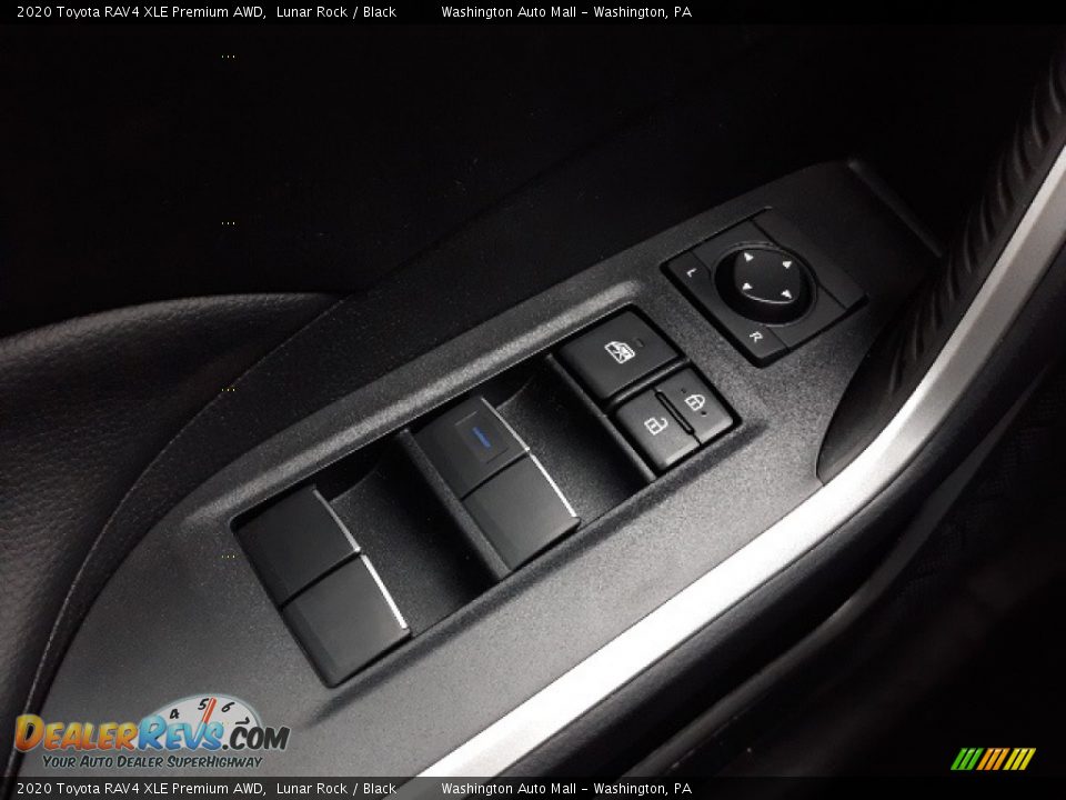 2020 Toyota RAV4 XLE Premium AWD Lunar Rock / Black Photo #9