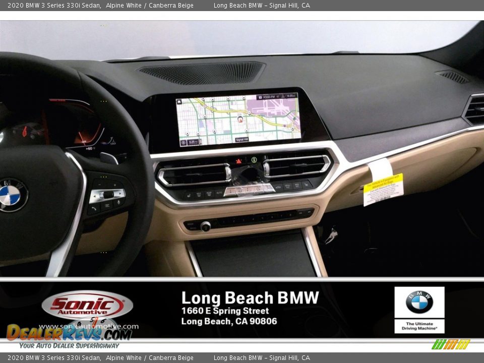 2020 BMW 3 Series 330i Sedan Alpine White / Canberra Beige Photo #5