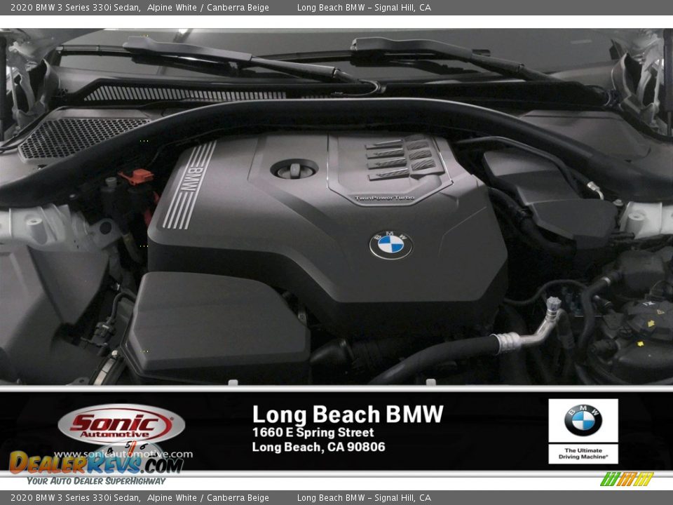 2020 BMW 3 Series 330i Sedan Alpine White / Canberra Beige Photo #8
