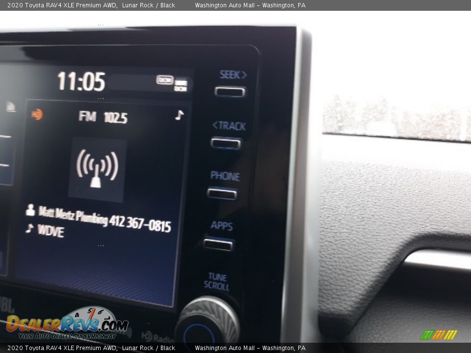 2020 Toyota RAV4 XLE Premium AWD Lunar Rock / Black Photo #15