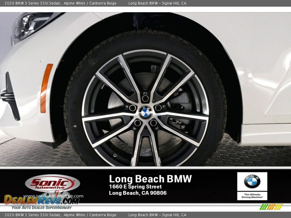 2020 BMW 3 Series 330i Sedan Alpine White / Canberra Beige Photo #9