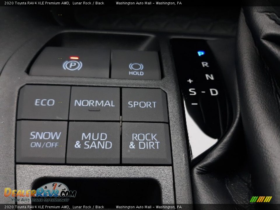 2020 Toyota RAV4 XLE Premium AWD Lunar Rock / Black Photo #19