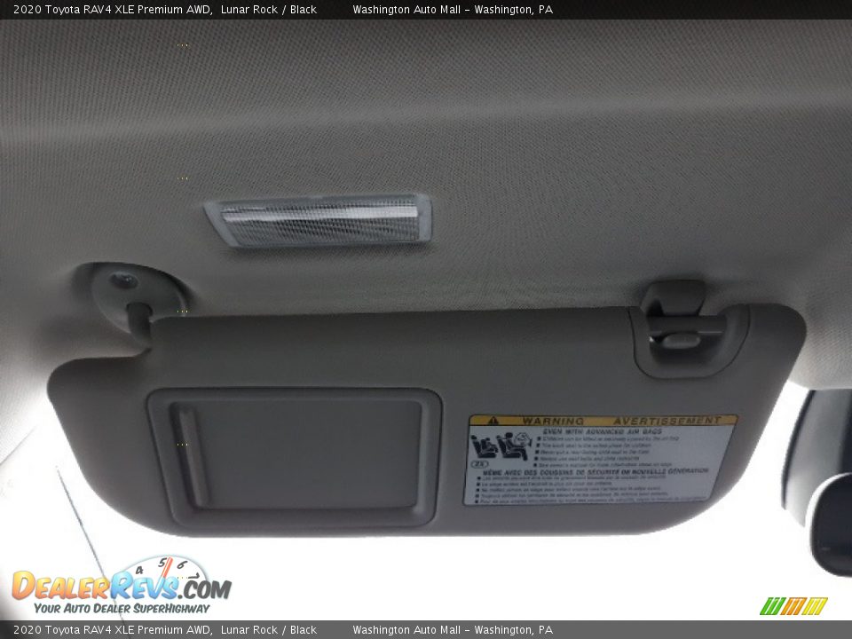 2020 Toyota RAV4 XLE Premium AWD Lunar Rock / Black Photo #22
