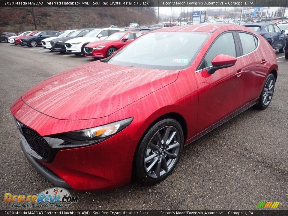 Soul Red Crystal Metallic 2020 Mazda MAZDA3 Preferred Hatchback AWD Photo #5