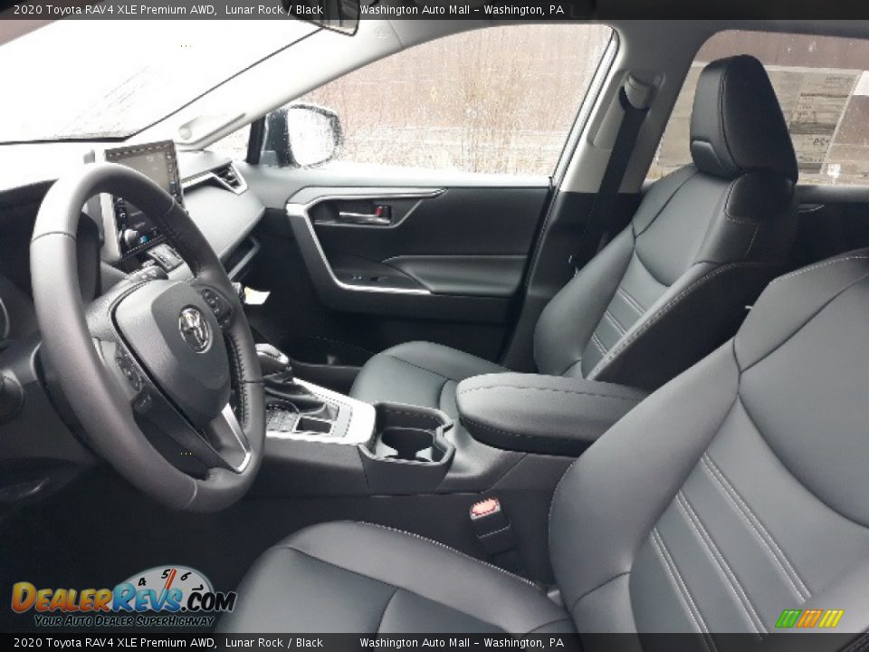 2020 Toyota RAV4 XLE Premium AWD Lunar Rock / Black Photo #25