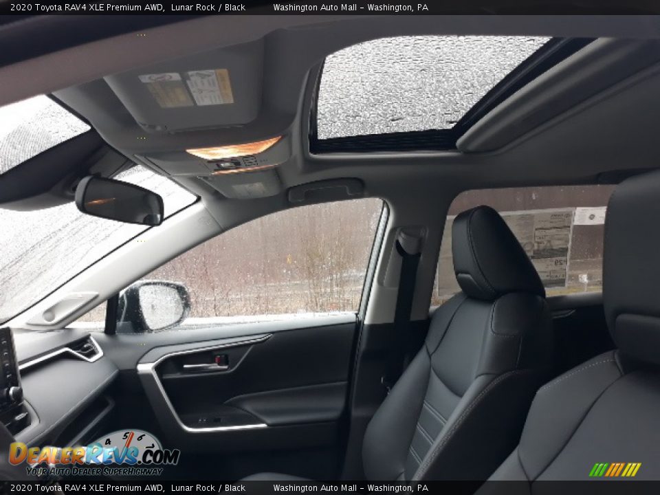 2020 Toyota RAV4 XLE Premium AWD Lunar Rock / Black Photo #27