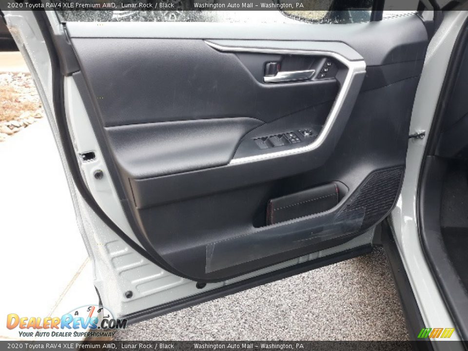 2020 Toyota RAV4 XLE Premium AWD Lunar Rock / Black Photo #29