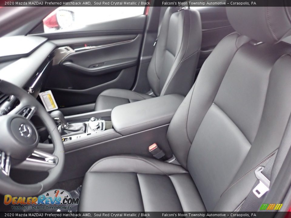 2020 Mazda MAZDA3 Preferred Hatchback AWD Soul Red Crystal Metallic / Black Photo #11