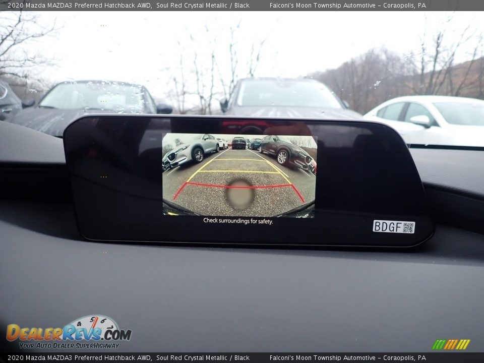 2020 Mazda MAZDA3 Preferred Hatchback AWD Soul Red Crystal Metallic / Black Photo #14