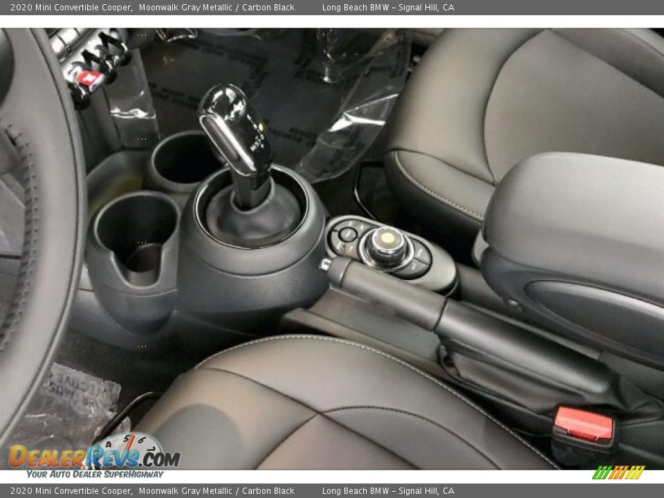 2020 Mini Convertible Cooper Moonwalk Gray Metallic / Carbon Black Photo #6