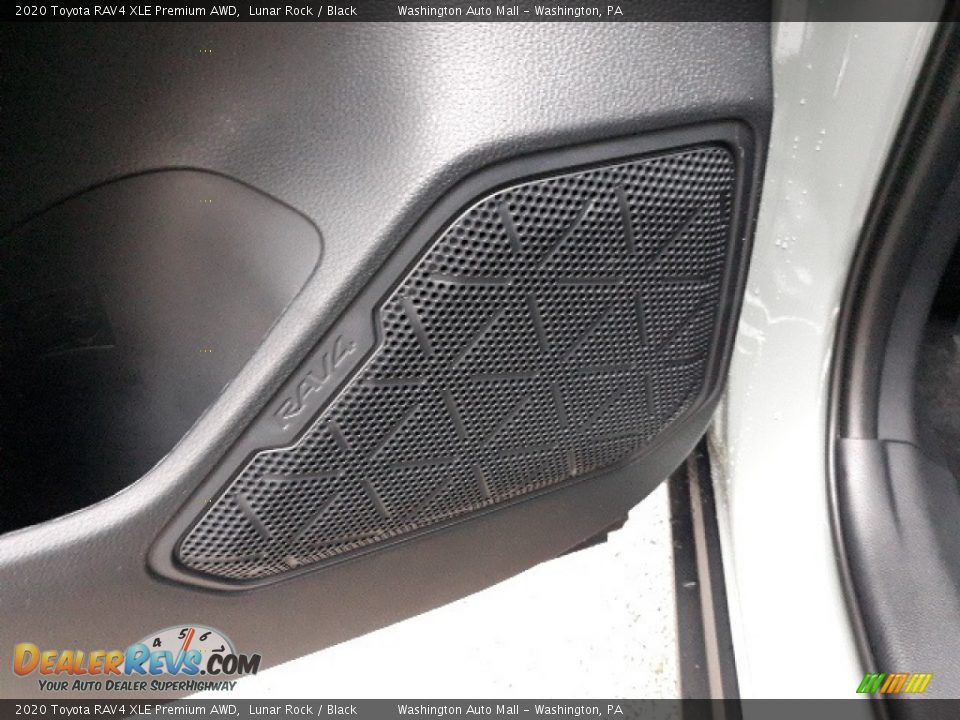 2020 Toyota RAV4 XLE Premium AWD Lunar Rock / Black Photo #36