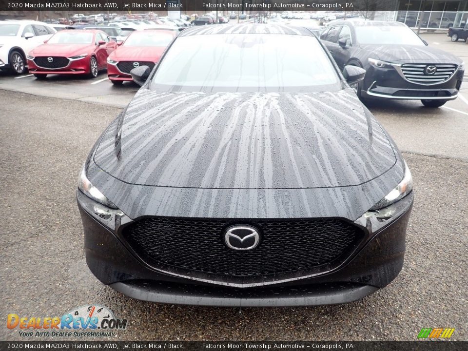 2020 Mazda MAZDA3 Hatchback AWD Jet Black Mica / Black Photo #4