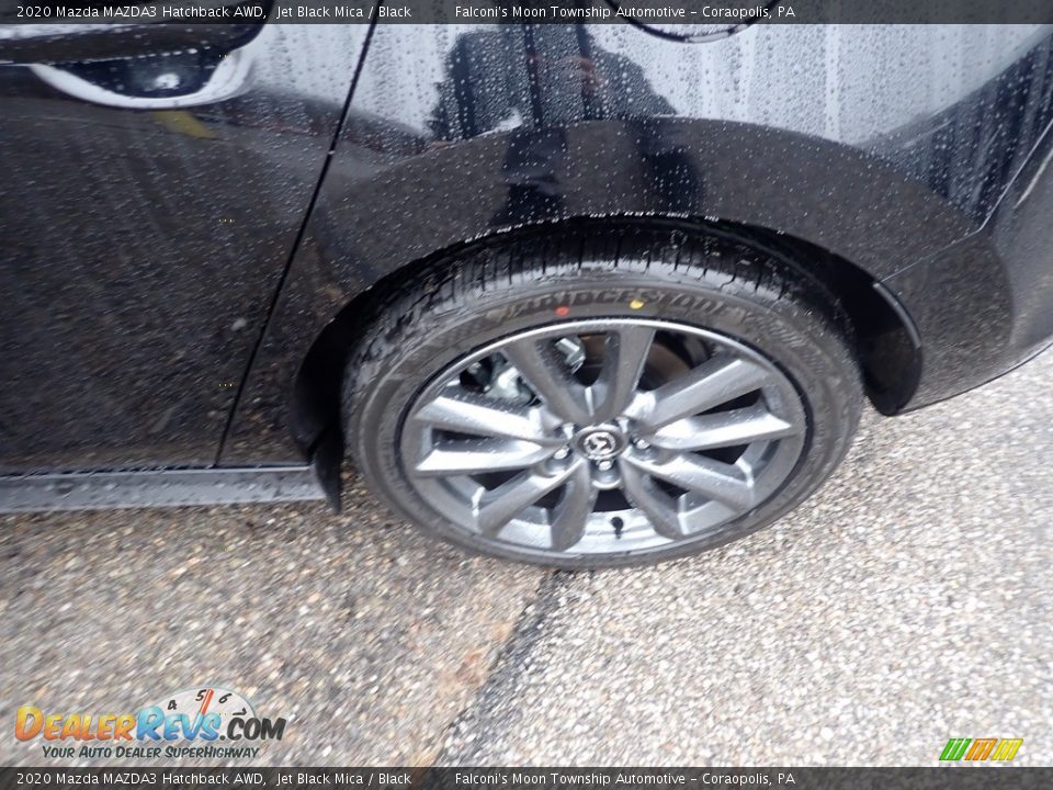 2020 Mazda MAZDA3 Hatchback AWD Jet Black Mica / Black Photo #7