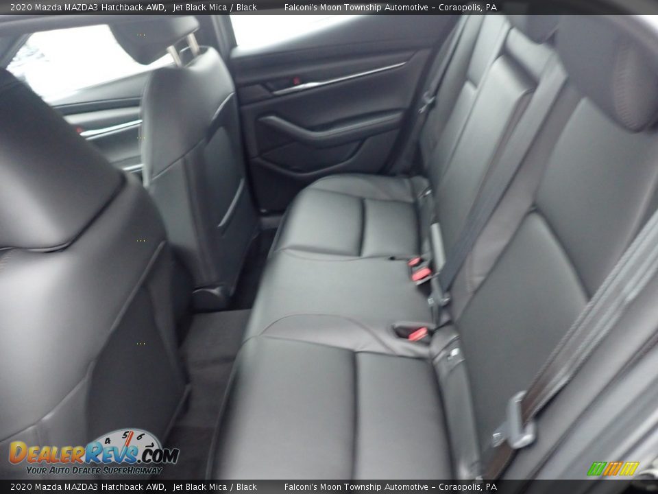 2020 Mazda MAZDA3 Hatchback AWD Jet Black Mica / Black Photo #8