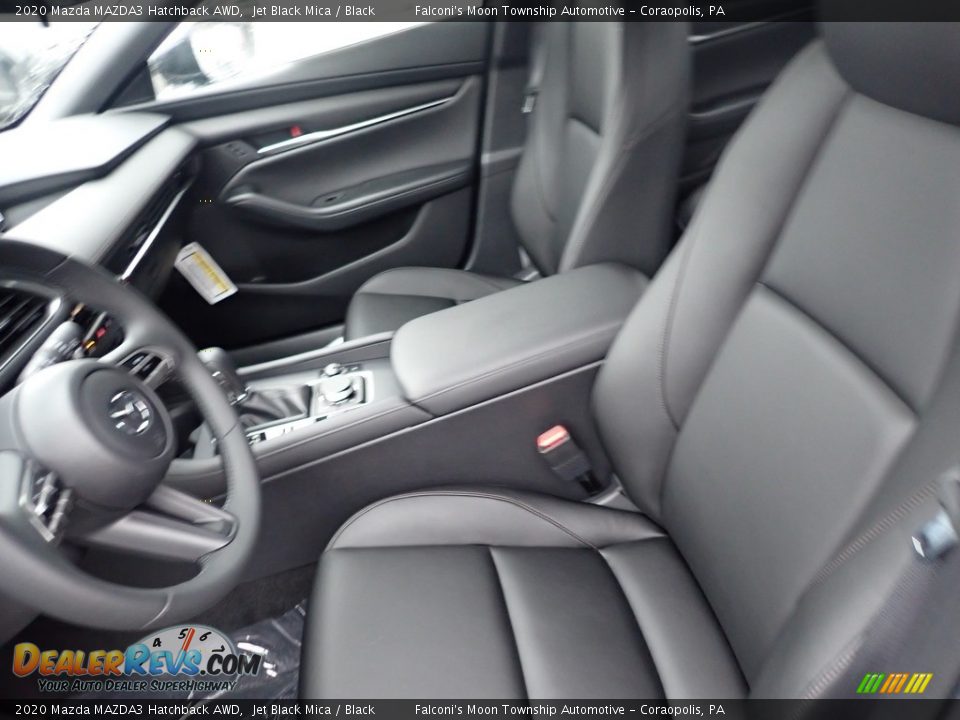 2020 Mazda MAZDA3 Hatchback AWD Jet Black Mica / Black Photo #10