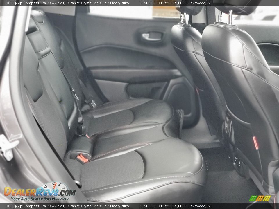 2019 Jeep Compass Trailhawk 4x4 Granite Crystal Metallic / Black/Ruby Photo #19