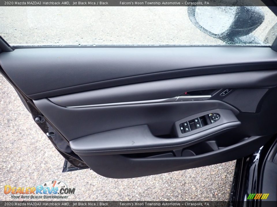 2020 Mazda MAZDA3 Hatchback AWD Jet Black Mica / Black Photo #11