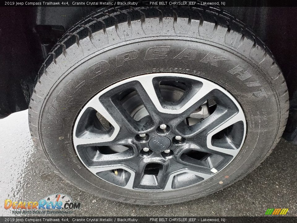 2019 Jeep Compass Trailhawk 4x4 Granite Crystal Metallic / Black/Ruby Photo #20