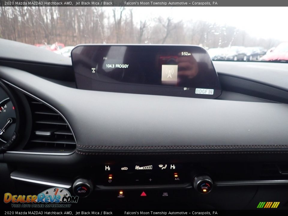 2020 Mazda MAZDA3 Hatchback AWD Jet Black Mica / Black Photo #13