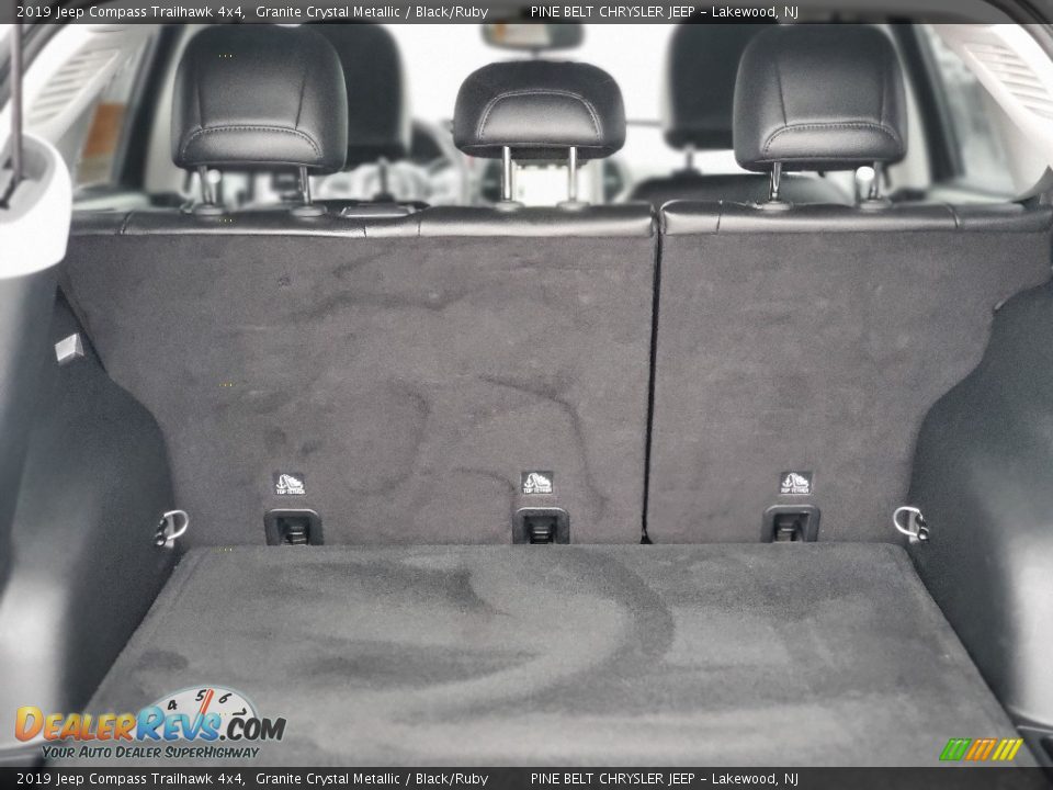 2019 Jeep Compass Trailhawk 4x4 Granite Crystal Metallic / Black/Ruby Photo #21