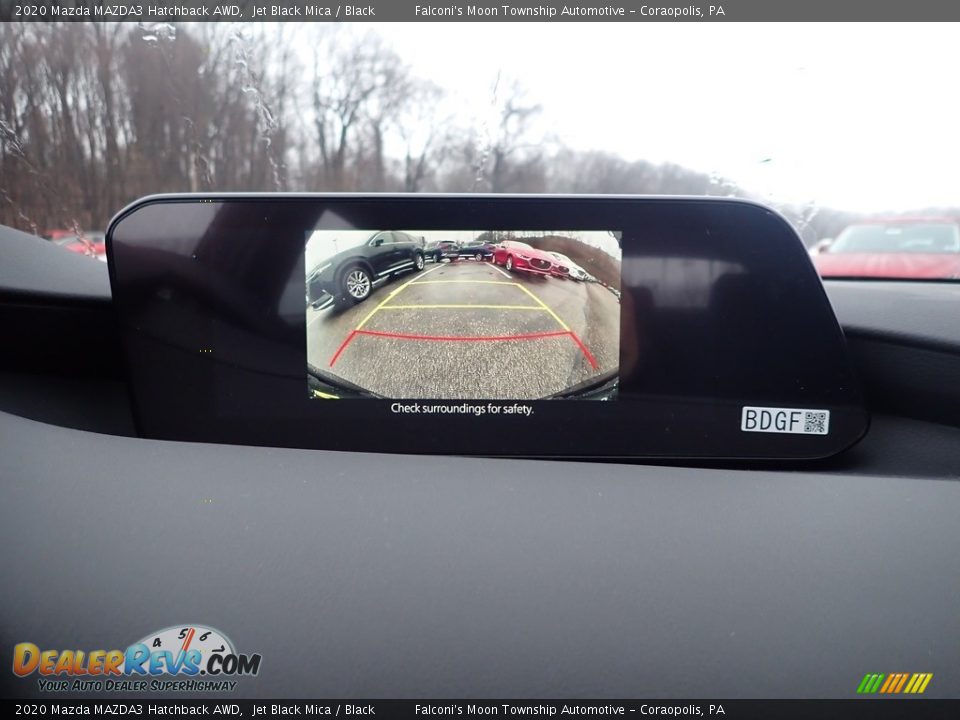 2020 Mazda MAZDA3 Hatchback AWD Jet Black Mica / Black Photo #14