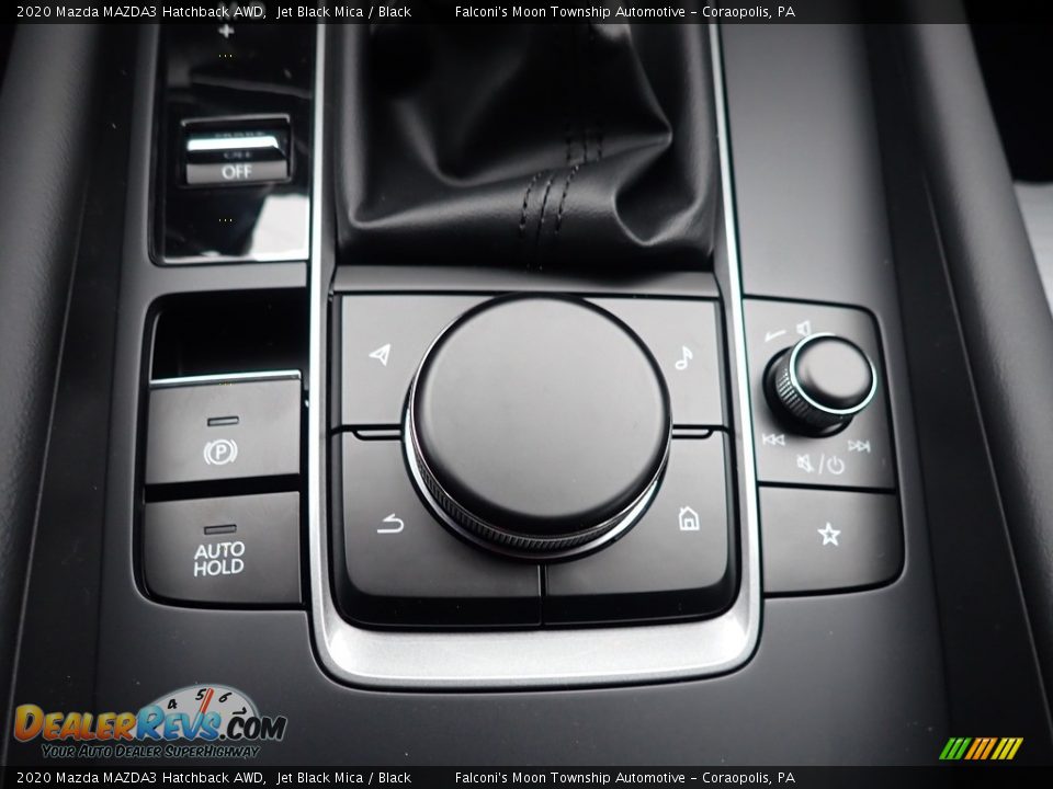 2020 Mazda MAZDA3 Hatchback AWD Jet Black Mica / Black Photo #15