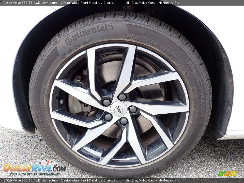 2019 Volvo S60 T6 AWD Momentum Wheel Photo #10