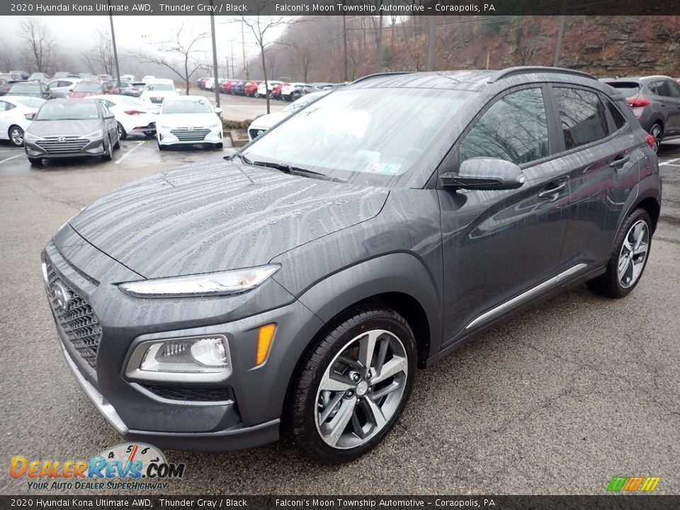 Front 3/4 View of 2020 Hyundai Kona Ultimate AWD Photo #5