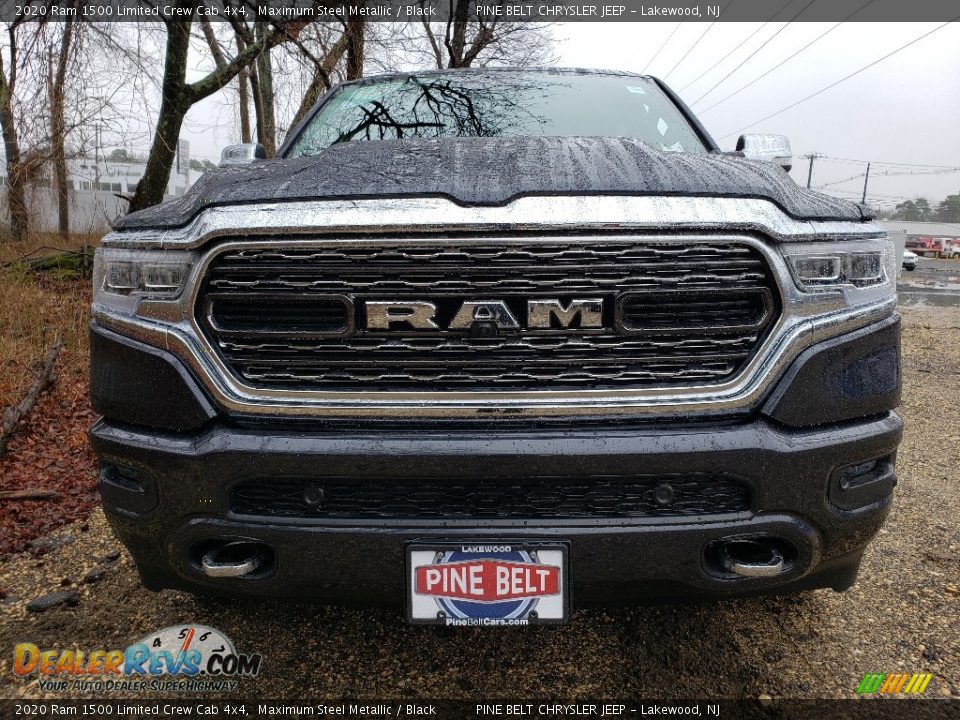 2020 Ram 1500 Limited Crew Cab 4x4 Maximum Steel Metallic / Black Photo #2