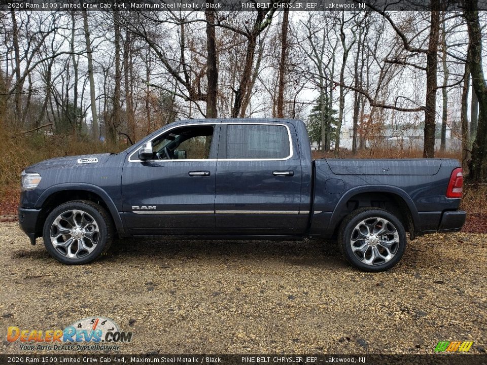 Maximum Steel Metallic 2020 Ram 1500 Limited Crew Cab 4x4 Photo #3