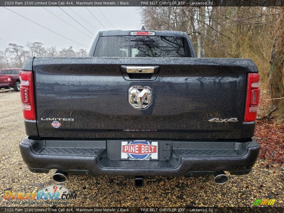 2020 Ram 1500 Limited Crew Cab 4x4 Maximum Steel Metallic / Black Photo #5