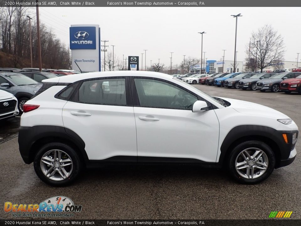 2020 Hyundai Kona SE AWD Chalk White / Black Photo #1