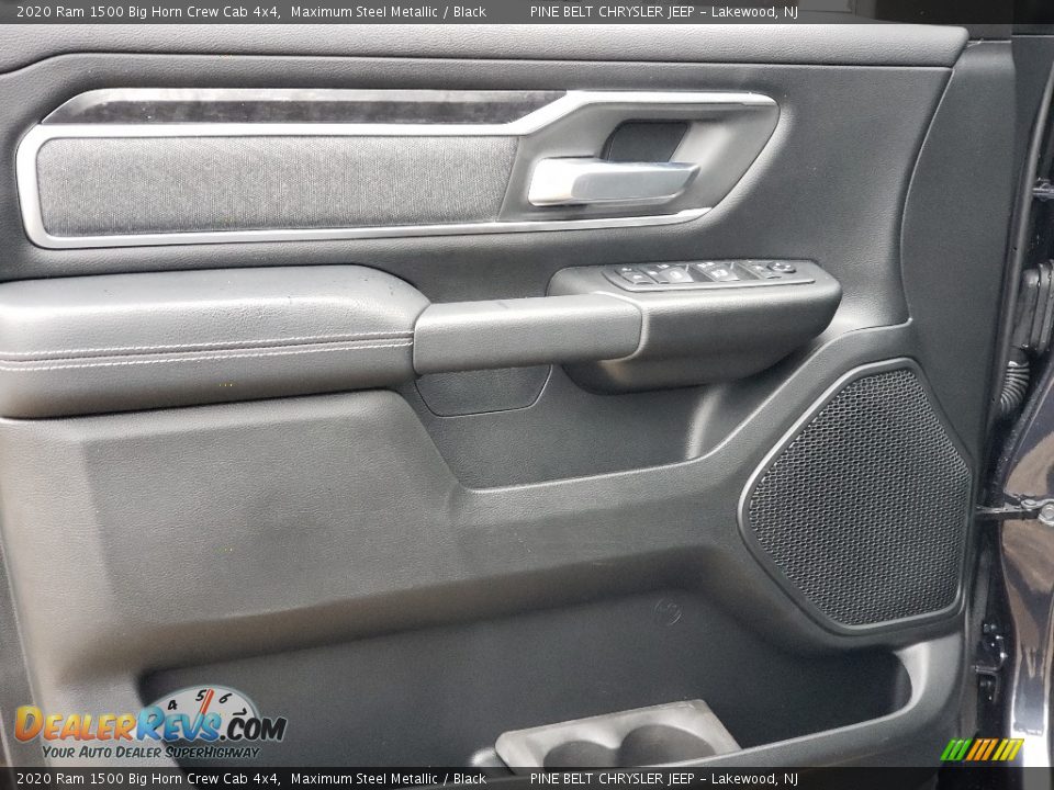 2020 Ram 1500 Big Horn Crew Cab 4x4 Maximum Steel Metallic / Black Photo #7