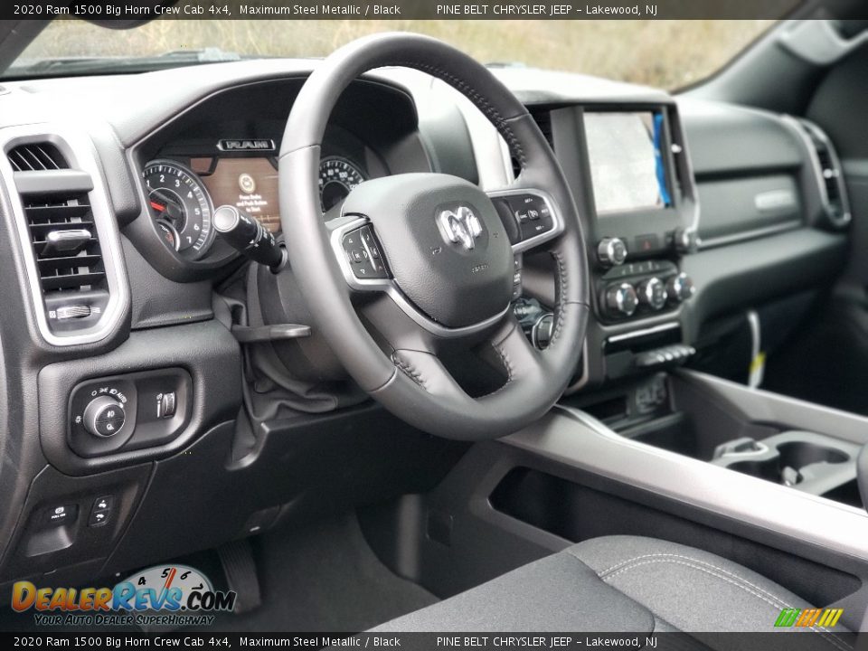 2020 Ram 1500 Big Horn Crew Cab 4x4 Maximum Steel Metallic / Black Photo #8