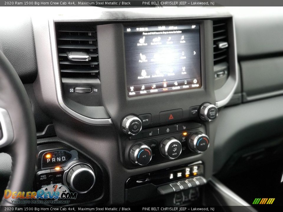 2020 Ram 1500 Big Horn Crew Cab 4x4 Maximum Steel Metallic / Black Photo #10