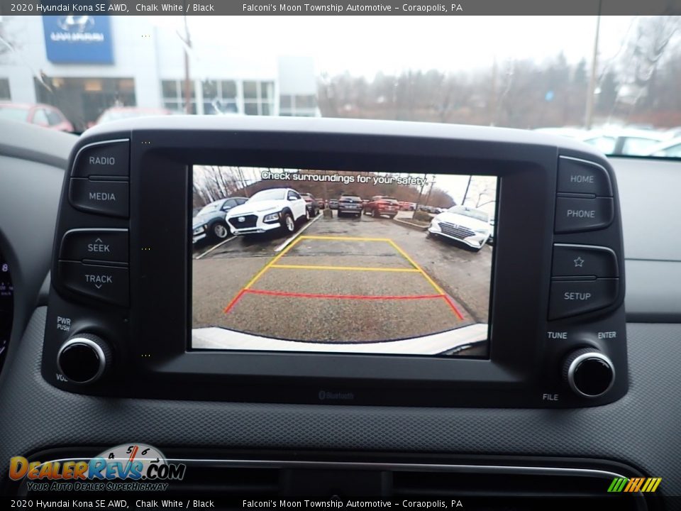 2020 Hyundai Kona SE AWD Chalk White / Black Photo #15