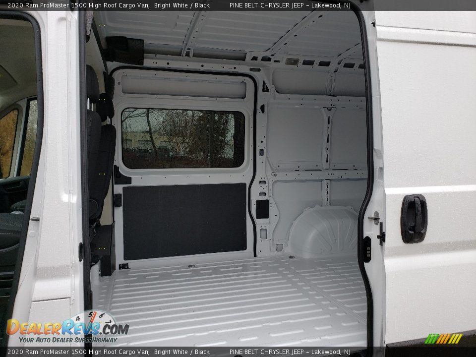 2020 Ram ProMaster 1500 High Roof Cargo Van Bright White / Black Photo #6