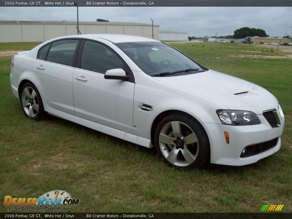 2009 Pontiac G8 GT White Hot / Onyx Photo #1