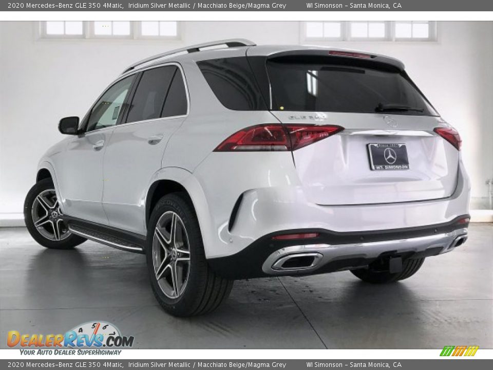 2020 Mercedes-Benz GLE 350 4Matic Iridium Silver Metallic / Macchiato Beige/Magma Grey Photo #2