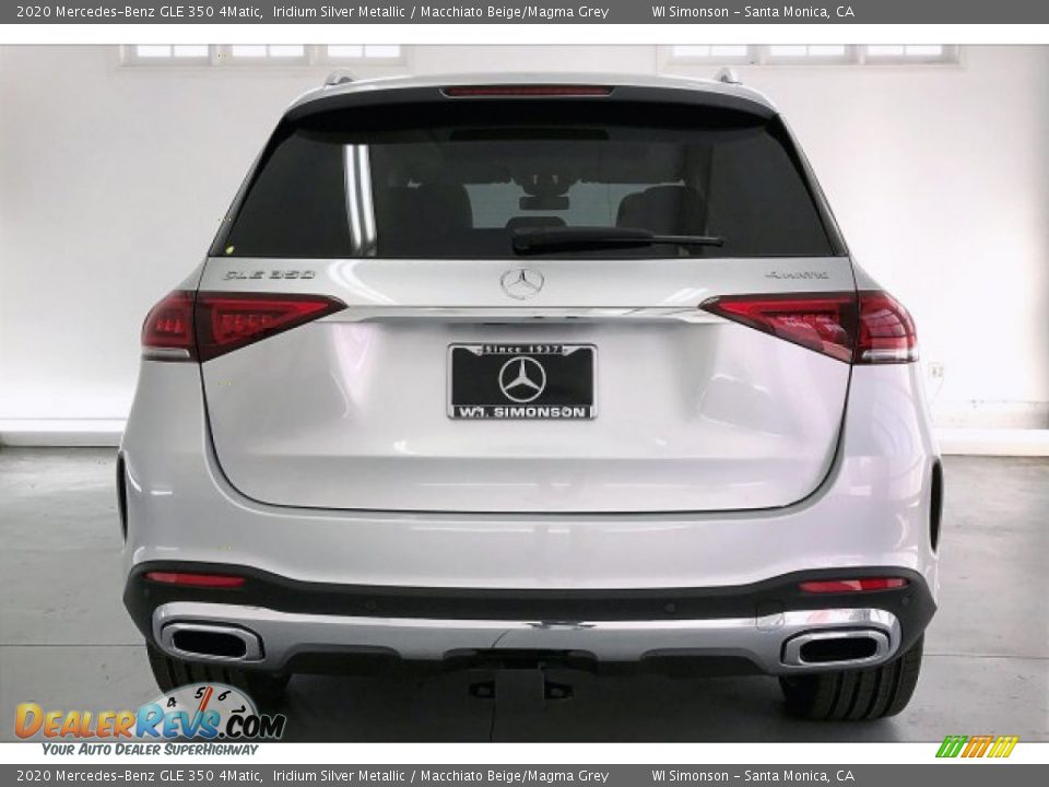 2020 Mercedes-Benz GLE 350 4Matic Iridium Silver Metallic / Macchiato Beige/Magma Grey Photo #3