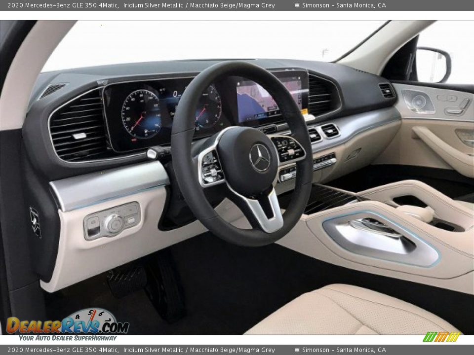2020 Mercedes-Benz GLE 350 4Matic Iridium Silver Metallic / Macchiato Beige/Magma Grey Photo #4