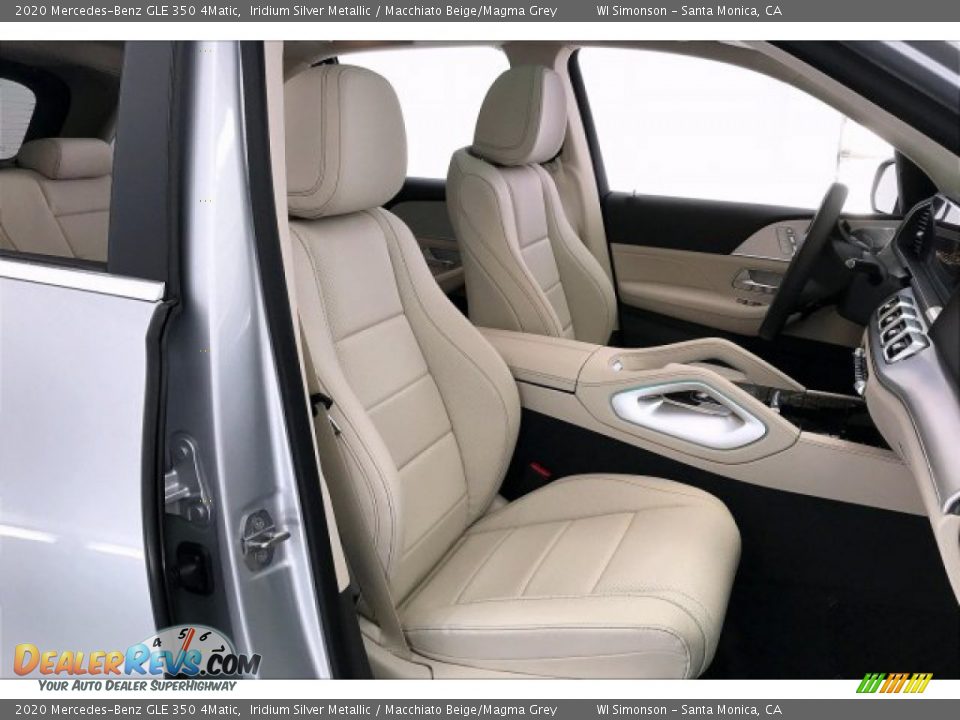 2020 Mercedes-Benz GLE 350 4Matic Iridium Silver Metallic / Macchiato Beige/Magma Grey Photo #5
