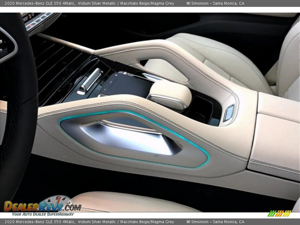 2020 Mercedes-Benz GLE 350 4Matic Iridium Silver Metallic / Macchiato Beige/Magma Grey Photo #7