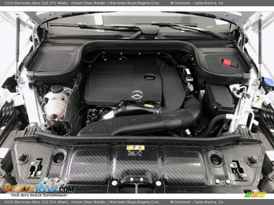 2020 Mercedes-Benz GLE 350 4Matic Iridium Silver Metallic / Macchiato Beige/Magma Grey Photo #8